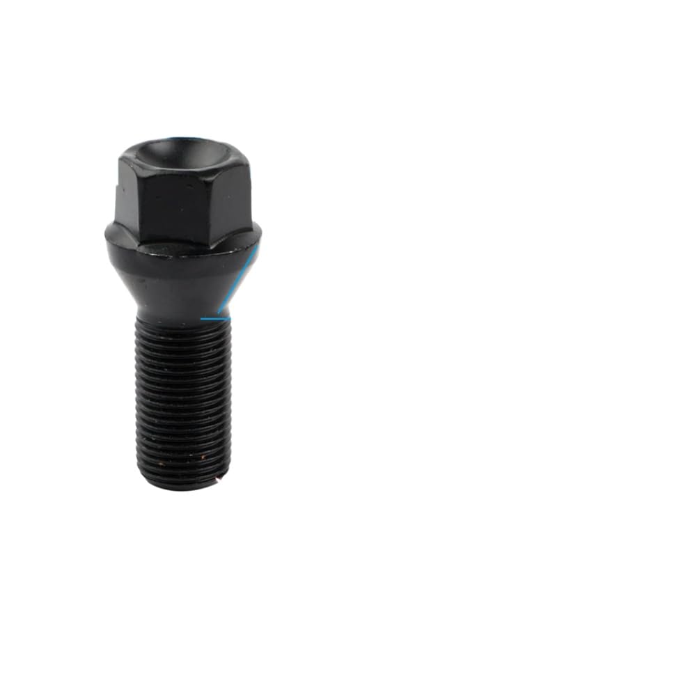 Wheel Lug Bolts M14x1.25 and M12x1.5 Thread Size Compatible with 325i E46 E90 E39 E60 E53 X3 X4 X5 X6 M3 M4 M5 M6 i3 i8