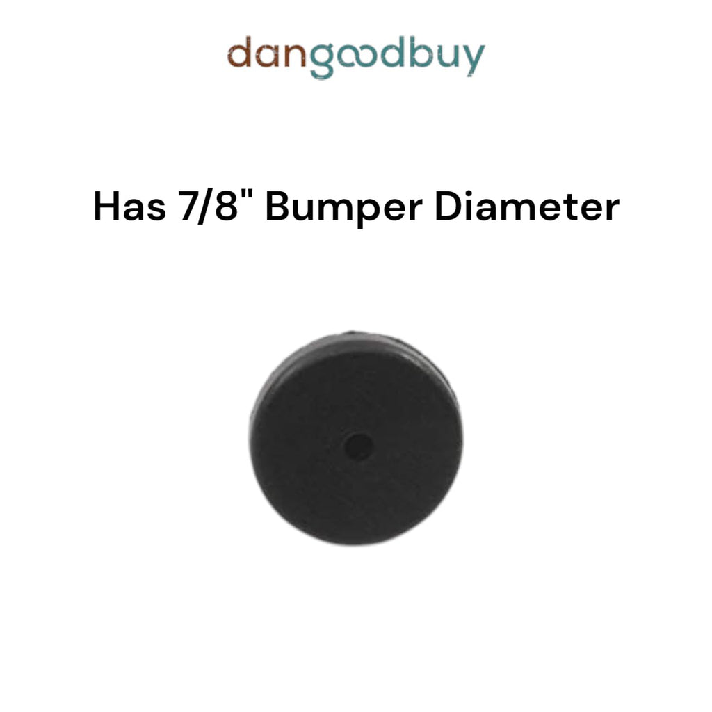 Round Rubber Pull-Through Bumper 7/8' Diameter for 1/8' Hole in 1/8' Thick Material (250)