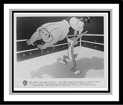 Bugs Bunny and the Crusher in'Bugs Bunny's Wild World of Sports', 1988 Studio Lobby Card Publicity Still - Warner Brothers