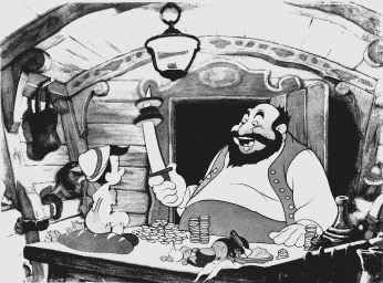 'Pinocchio' Lobby Card Publicity Still Stromboli and Pinocchio- Walt Disney