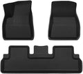 for Tesla Model 3 Highland 2024 XPE Floor Mats，LHD RHD All Weather Anti-Slip Waterproof Trunk Mat Cargo Liners Accessories(2024 LHD 3PCS)