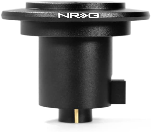 NRG Innovations NRG-SRK-191H Steering Wheel Quick Release Short Hub Adapter with Mounting Bolts, Quick Short Hub Lock 6X70 MM BOLT