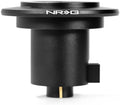 NRG Innovations NRG-SRK-191H Steering Wheel Quick Release Short Hub Adapter with Mounting Bolts, Quick Short Hub Lock 6X70 MM BOLT