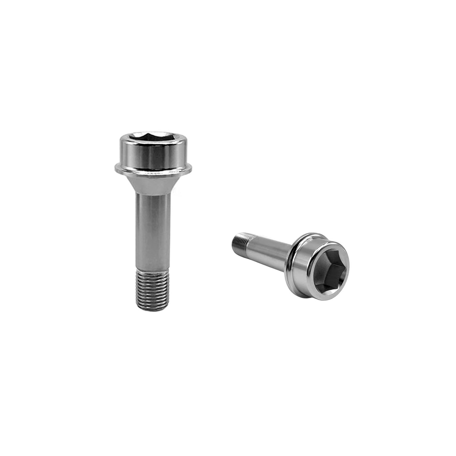 RISON Titanium Wheel Lug Bolts M14x1.5x52mm Lug Bolts Aerospace Grade 6AL4V Lightweight and Durability Lug Bolt Car Accessories for Ferrari Pack of 20pcs (Original, M14X1.5X52mm)