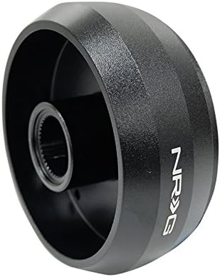 NRG Innovations NRG-SRK-185H Wheel Quick Release Short Hub Adapter 6 X 70mm Bolt Pattern, Retain Horn & Turn Signals, Black Body
