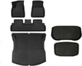 Compatible with Tesla Model 3 Highland 2024 XPE Floor Mats All Weather Trunk Floor Mat WP Cargo Liners Left Right Rubber(M3 6PCS LHD)