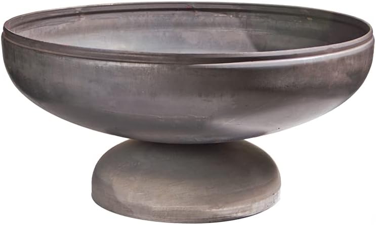 Ohio Flame Patriot Fire Outdoor Fire Pit 24 Inch - Heavy Duty Fire Pits for Outside Wood Burning, American Made Carbon Steel Fire Bowl for Backyard Patio Bonfires - No Assembly Needed for All Seasons