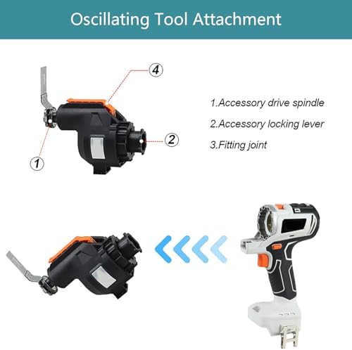 Multi-Functional Woodworking Tool Kit, 10 In 1 Cordless Power Tool Combo Kit, with Tool Boxes, Essential Tools for Woodworking