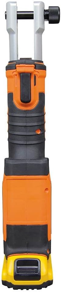 Klein Tools BAT207T23 7-Ton Battery-Operated Crimper with Fixed O Die/D3 Groove, 2 Ah DeWALT 20V Batteries