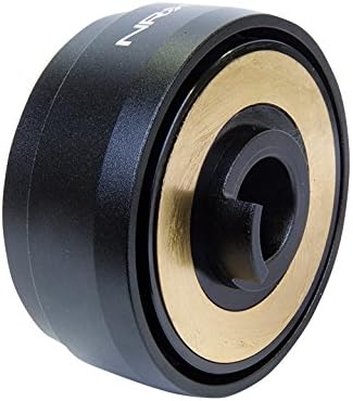 NRG Innovations NRG-SRK-186H Wheel Quick Release Short Hub Adapter 6 X 70mm Bolt Pattern, Retain Horn & Turn Signals, Black Body
