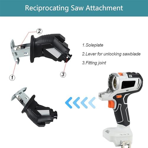 Multi-Functional Woodworking Tool Kit, 10 In 1 Cordless Power Tool Combo Kit, with Tool Boxes, Essential Tools for Woodworking