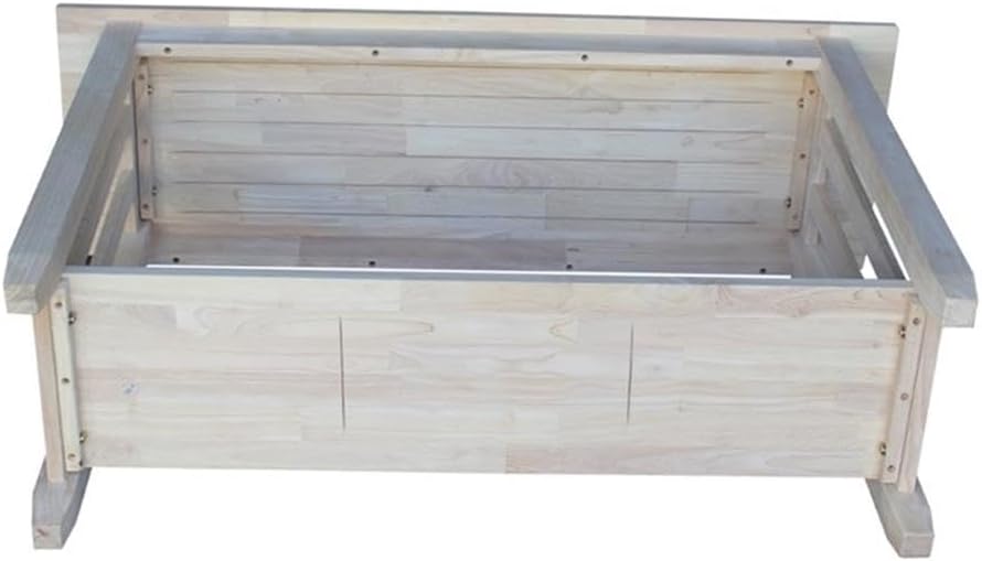 International Concepts Mission Unfinished Sofa Table