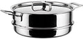 A Di Alessi,AJM307 'POTS & PANS', Steamer basket in 18/10 stainless steel mirror polished,9.5 Inch