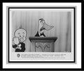 Elmer Fudd Receives a Trophy from Howard Cossell in'Bugs Bunny's Wild World of Sports', 1988 Studio Lobby Card Publicity Still - Warner Brothers