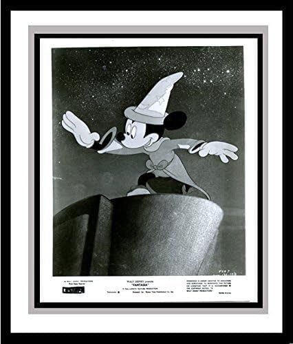 'Fantasia' Lobby Card Publicity Still - Walt Disney Mickey Mouse as the Sorcerer's Apprentice