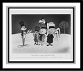 Bugs Bunny, Yosemite Sam, Elmer Fudd, Porky Pig and Foghorn Leghorn sing Carols in'Bugs Bunny's Looney Christmas Tales' Studio Lobby Card Publicity Still - Warner Brothers