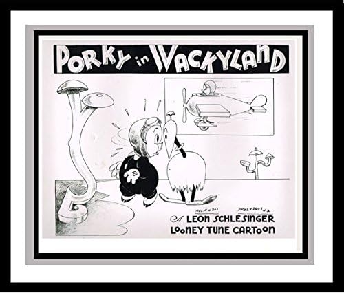 Bob Clampett Directed Classic Starring Porky Pig and the Dodo in Porky in Wackyland' Studio Lobby Card Publicity Still - Warner Brothers