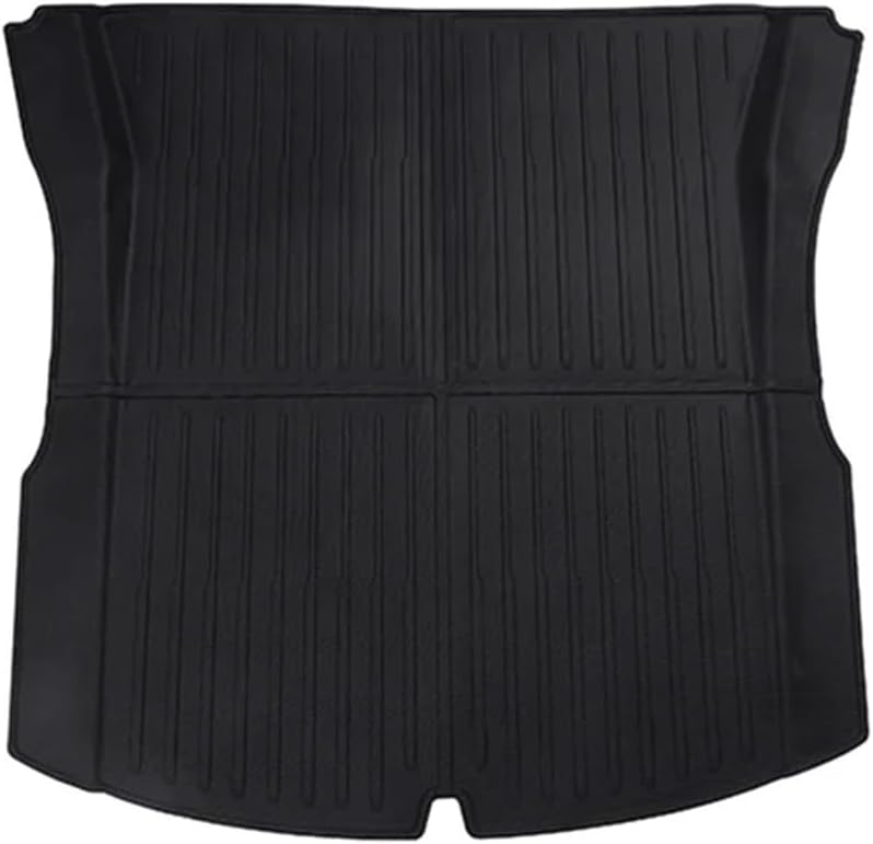 Compatible For Tesla Model 3 Highland 2024 2025 Floor Mats TPE Waterproof Anti-Slip Trunk Mat Rubber Driver Passenger Rear Cargo Liner(1pc Trunk)
