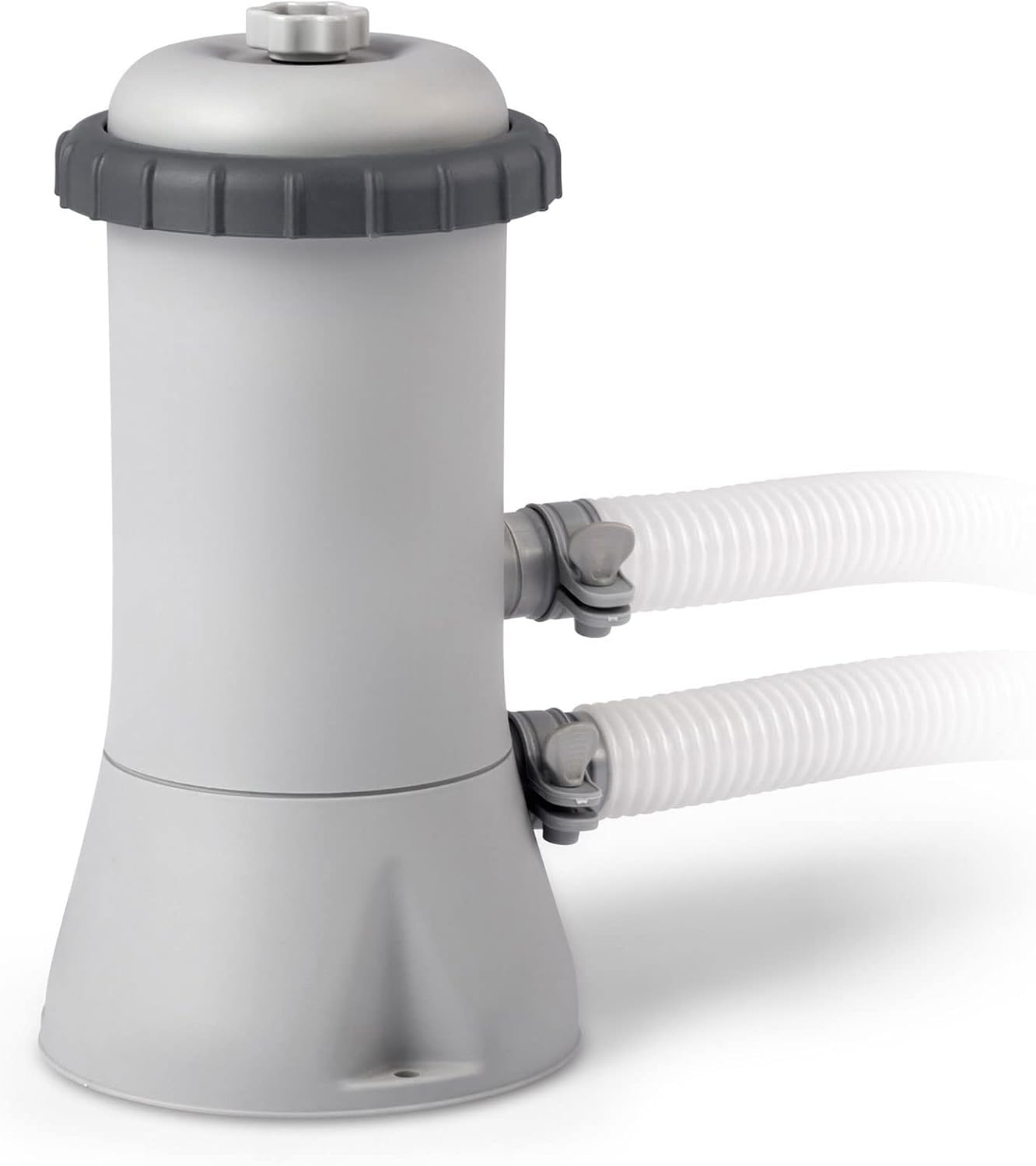 Intex 12 Foot by 30 Inch Metal Frame Above Ground Swimming Pool with Maintenance Cleaning Kit, and Type A and C Replacement Filter Pump Cartridge