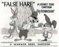 Bugs Bunny and the Wolves in'False Hare' Directed by Bob McKimson. Released on July 18, 1964 Studio Lobby Card Publicity Still - Warner Brothers