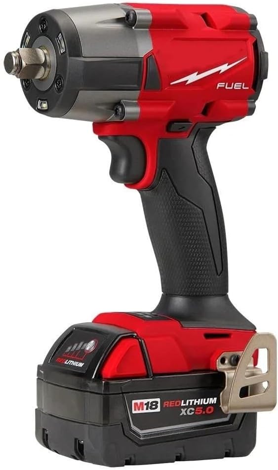 2962-22R Brushless Impact Wrench for Milwaukee M18 FUEL 18V 1/2' Mid-Torque Impact Wrench w/Friction Ring Kit