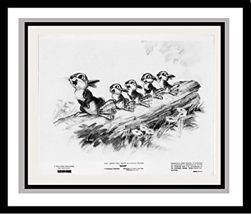 'Bambi' - Thumper and Bunnies Lobby Card Publicity Still - Walt Disney