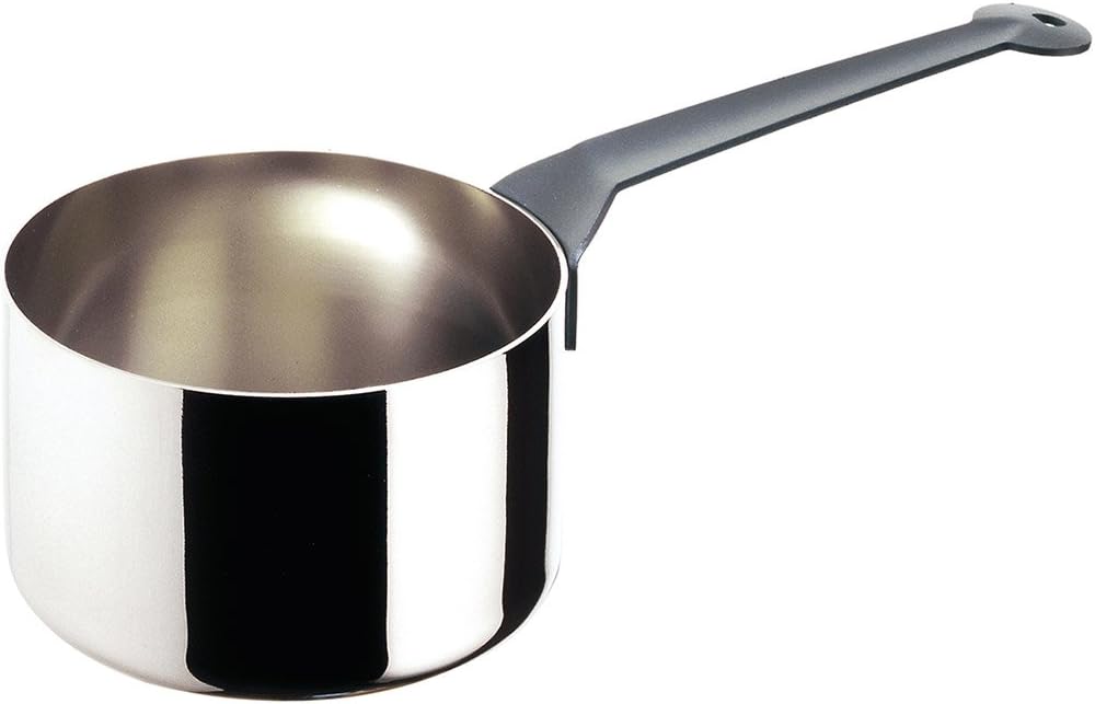 Alessi 90105/14 T La Cintura Di Orione 14 cm Saucepan in Multiply, Silver