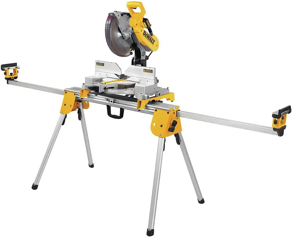 DEWALT Miter Saw Stand, Compact, 40' Beam Extends, Holds up to 500 lbs (DWX724)