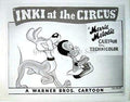 Inki and the Minah Bird in'Inki at the Circus' Studio Lobby Card Publicity Still - Warner Brothers