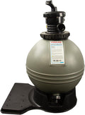 Waterway 'Proline' 19' Inch Sand Filter with Base | for Above Ground Pools Up to 21,600 Gallons | Easy to Install | Pump Not Included | Fill: 100 Pounds of Sand (Not Included)