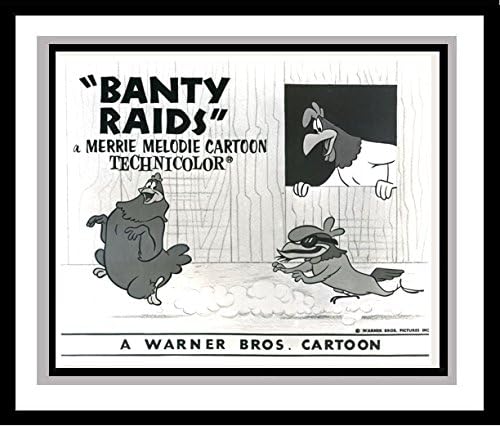 Foghorn Leghorn and the 'Hip' Rooster in 'Banty Raids' Studio Lobby Card Publicity Still - Warner Brothers