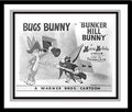 Bugs Bunny and Yosemite Sam in 'Bunker Hill Bunny' Studio Lobby Card Publicity Still - Warner Brothers