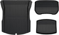 Highland Cargo Liner Floor Mats Anti-Slip Pads Waterproof Trunk Mat,Compatible with Tesla Model 3 2024 Highland Accessories(for 3 3Pcs Trunk Mat)