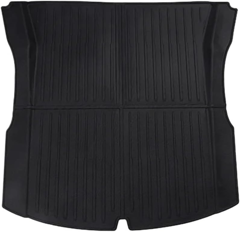 Compatible with Tesla Model 3 2024 Highland Floor Mats Cargo Liner Waterproof Anti-Slip Trunk Mat TPE Pads Left/Right Hand Rubber(1pc Trunk)