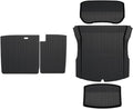 Compatible with Tesla Model 3 2024 2025 2026 Highland Floor Mats Cargo Liner TPE Pad Left/Right Hand Rubber(4pcs Back LHD)