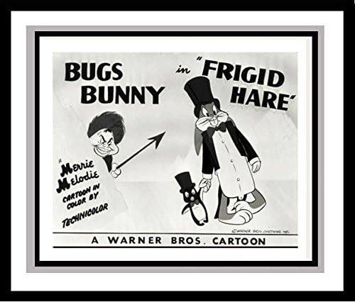 Bugs Bunny and the Little Penguin in 'Frigid Hare' Studio Lobby Card Publicity Still - Warner Brothers