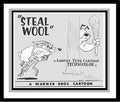Sam Sheepdog and Ralph Wolf in 'Steal Wool' Studio Lobby Card Publicity Still - Warner Brothers