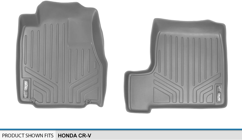 SMARTLINER Custom Fit Floor Mats 1st Row Liner Set for 2007-2011 Honda CR-V