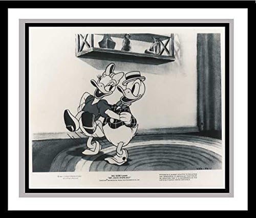 Donald Duck and Daisy Duck Dancing in Love in 'Mr. Duck Steps Out' Lobby Card Publicity Still - Walt Disney