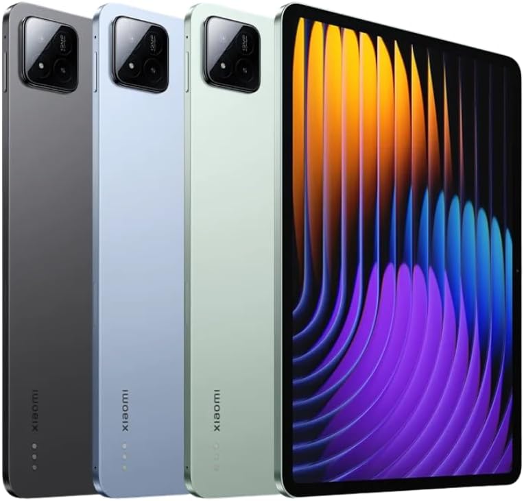 XIAOMI Pad 7 Ai WiFi Version Global (No Calls or Text) 11.2 inches 3.2K 144Hz 8850mAh Bluetooth 5.4 Four Speakers 13 Mp Model 2410CRP4CG (Gray, 128GB + 8GB)