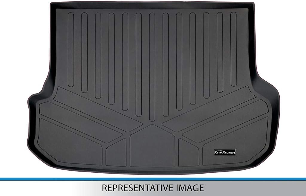 SMARTLINER - All Weather Custom Fit Cargo Trunk Liner Floor Mat - - Compatible with 2015-2021 Subaru WRX