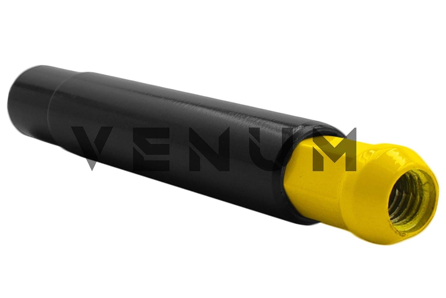 24 Pc Powder Coated Yellow Spike Lug Nuts | M14x1.5 | 4.5 inch Tall | 1 Piece Construction | Works with 2015-2024 F-150 6x135 MM Bolt Pattern