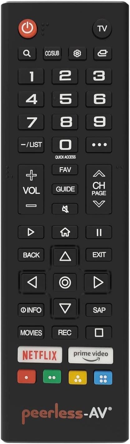 Peerless-AV 65'' Neptune Partial Sun Outdoor 4K HDR Smart TV w/Free Outdoor Tilting Wall Mount, WPTV653