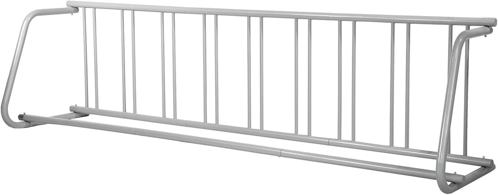 BestEquip 111' Length Floor Bike Rack, 9 Holders All-Steel Grid Bike Rack, Single-Side Storage Stand for Garages Streets Yards