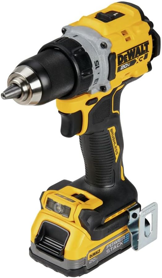 DEWALT 20V MAX XR Cordless Drill Kit, Drill and Driver, 1/2', Batteries, Charger, and Bag Included(DCD800E2)