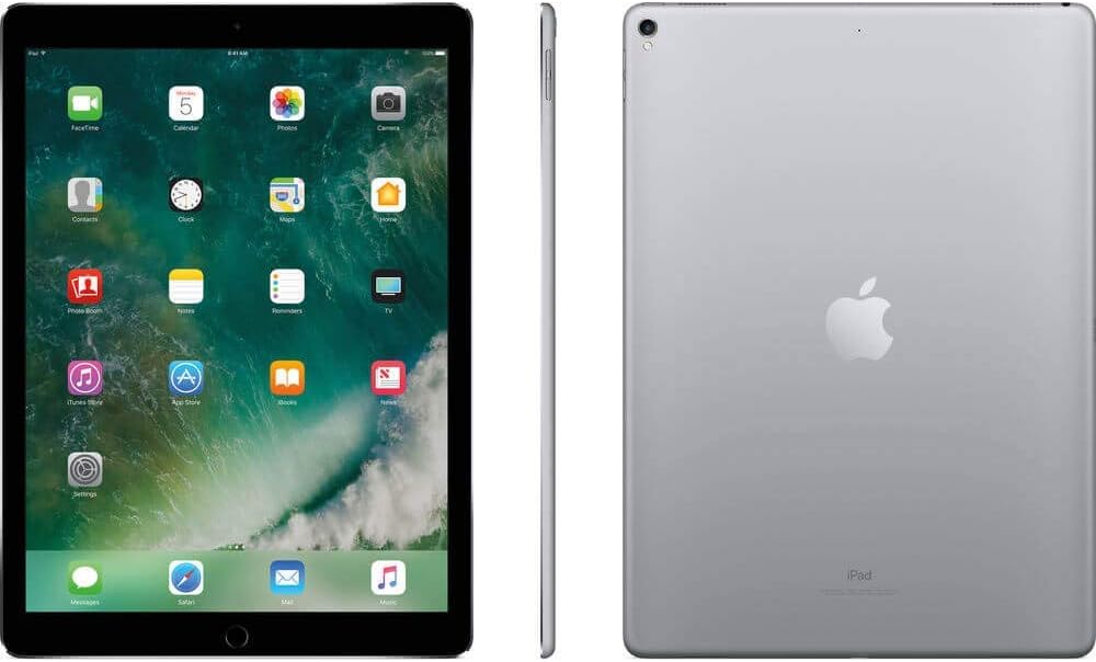 Apple iPad Pro 12.9 Tablet 256GB Storage, WiFi + Cellular, ML3T2LL/A - Space Gray (A)