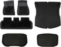 Floor Mats Compatible with Tesla Model 3 Highland All-Weather Cargo Liner Rear Cargo Tray Trunk Mat with Backrest Mat Interior Accessories(DL-FM-9PCS,Left-Hand Drive)