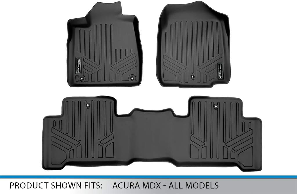 MAXLINER Floor Mats 2 Row Liner Set for 2007-2013 Acura MDX