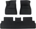 Floor Mats Compatible with Tesla Model 3 2021-2024 Highland Model Y 2017-2024 Custom All Weather Cargo Liner Trunk Accessories(M3 2021-2024 FP)