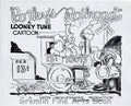 Porky Pig in'Porky's Railroad' Directed by Frank Tashlin. Released on August 7, 1937. Studio Lobby Card Publicity Still - Warner Brothers
